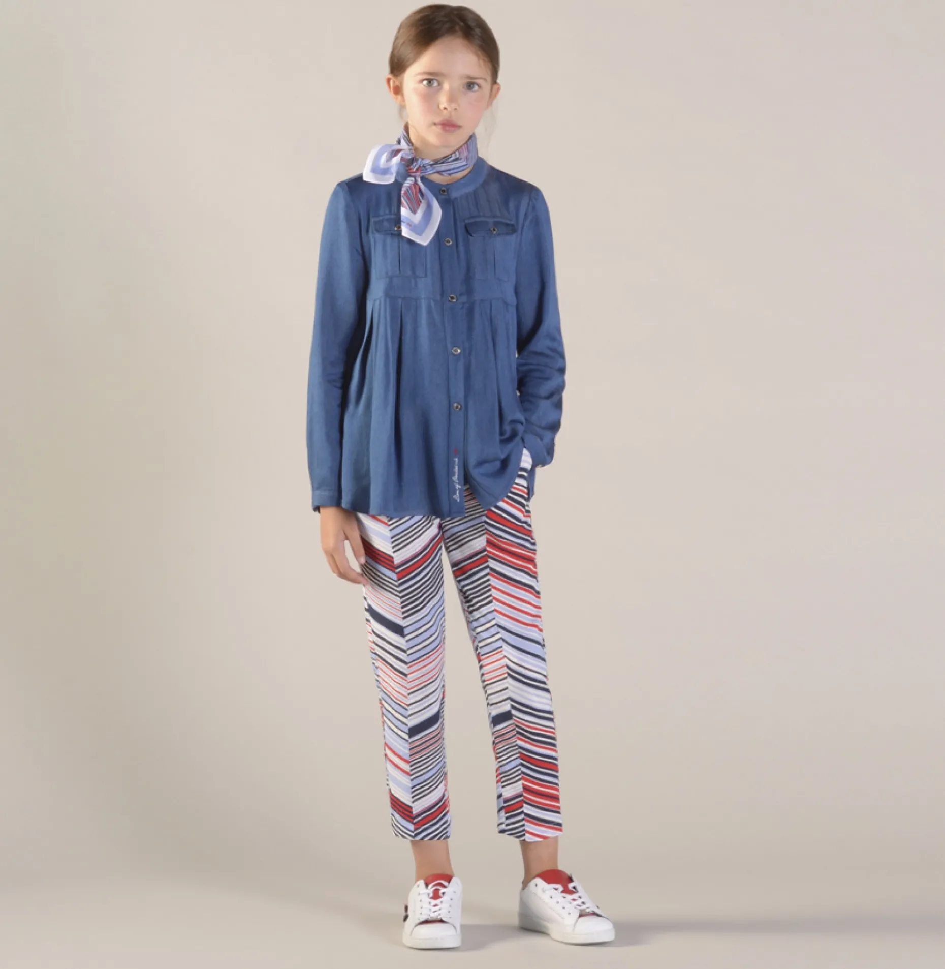 Camisa Denim Fluída