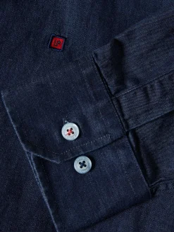 Camisa denim slim fit