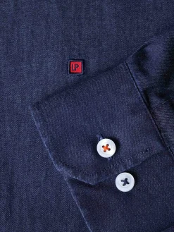 Camisa denim slim fit