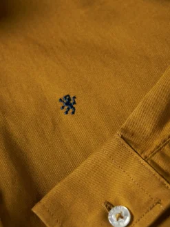 Camisa manga comprida em algodão