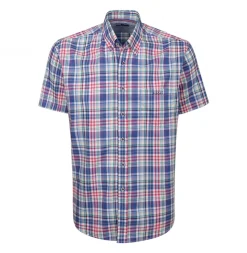 Camisa Manga Curta Xadrez