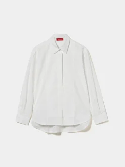 Camisa oversize de algodão