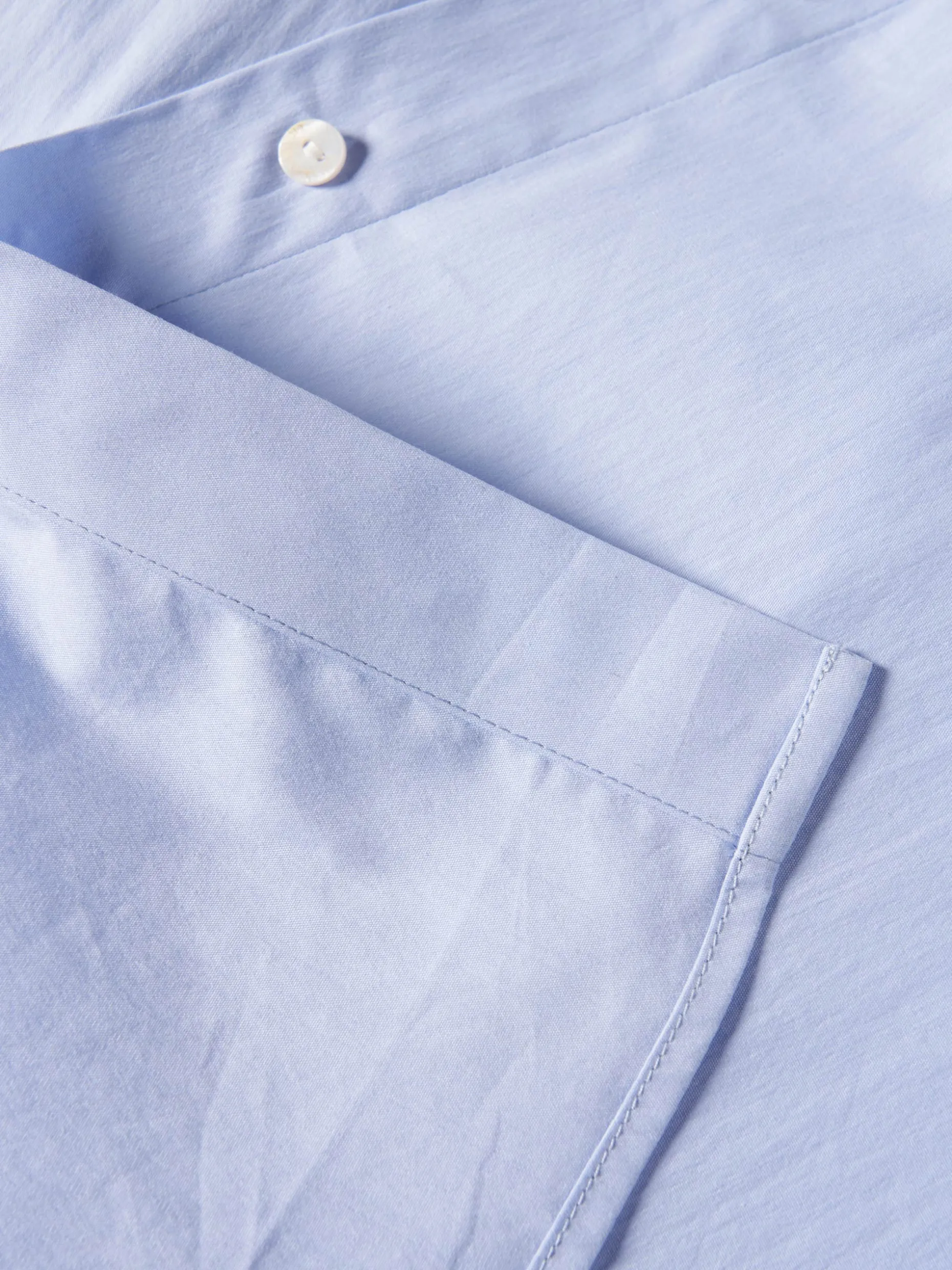 Camisa oversize em popeline