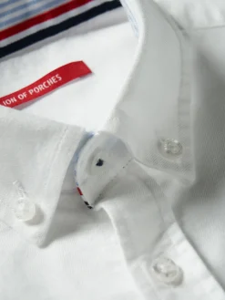 Camisa oxford em algodão