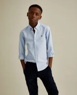 Camisa oxford em algodão