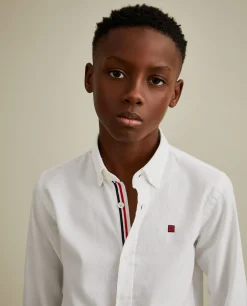 Camisa oxford em algodão