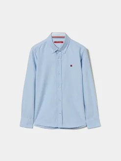 Camisa oxford em algodão