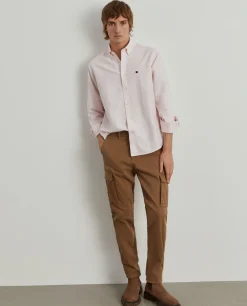 Camisa oxford regular fit