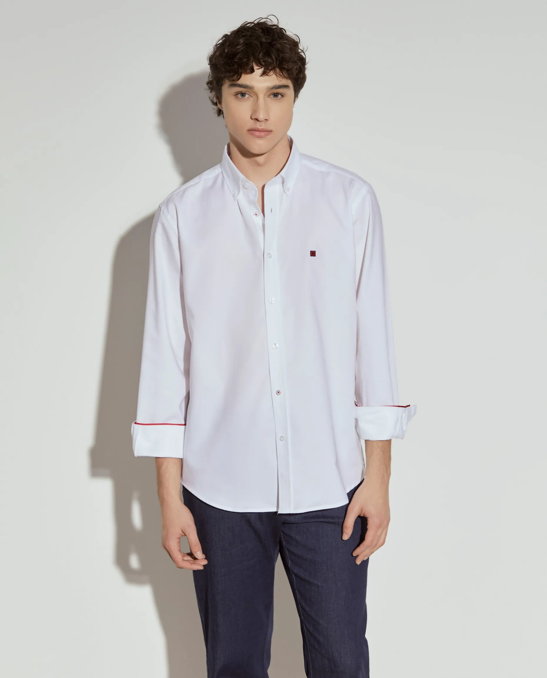 Camisa oxford regular fit