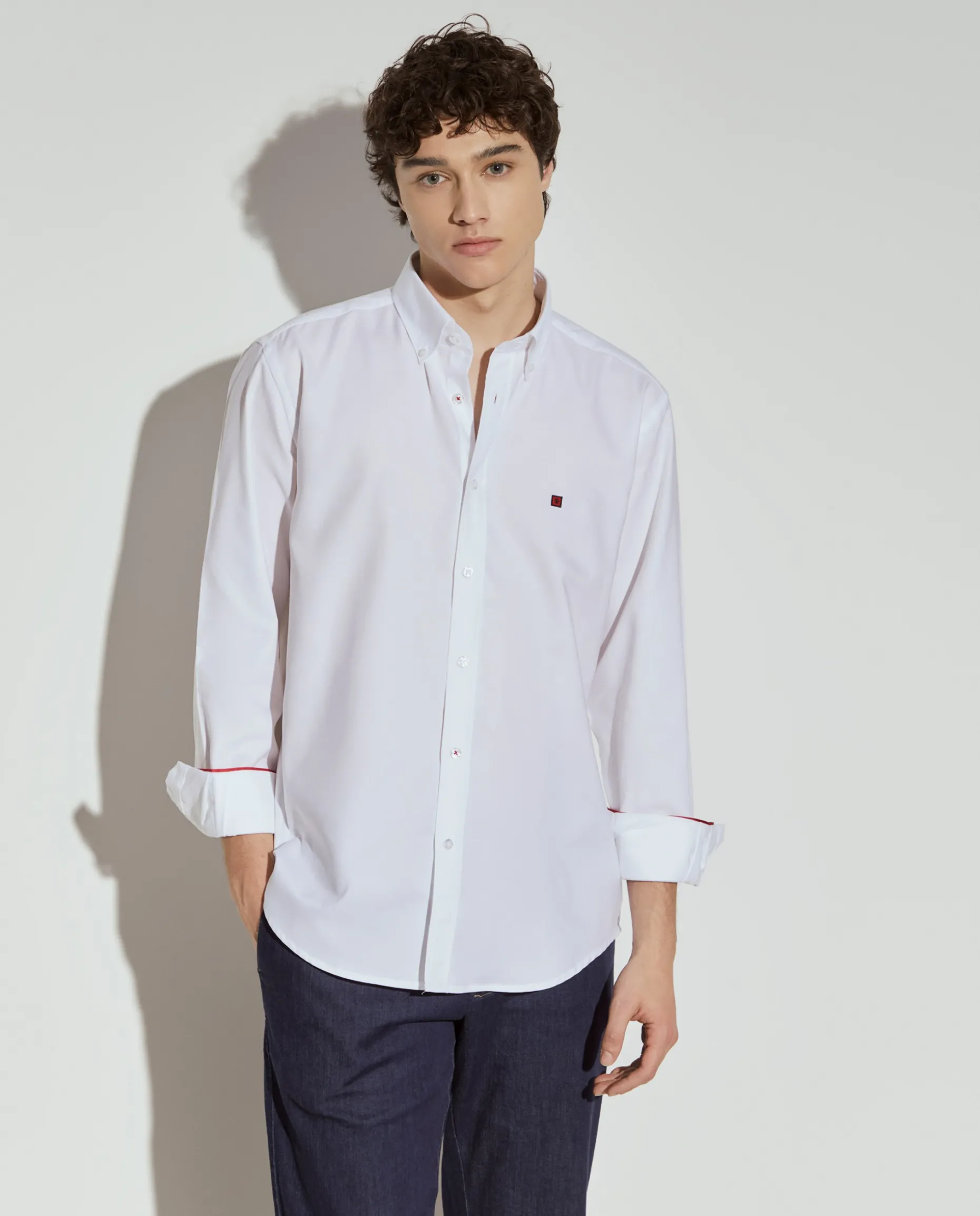 Camisa oxford regular fit