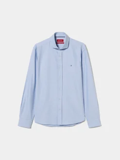 Camisa oxford slim fit