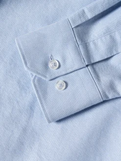 Camisa oxford slim fit