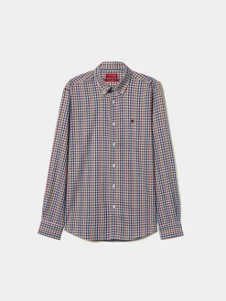 Camisa quadrados regular fit