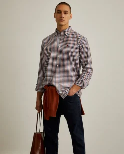 Camisa quadrados regular fit