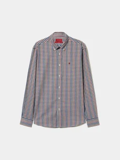 Camisa quadrados regular fit