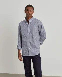 Camisa regular fit 100% algodão