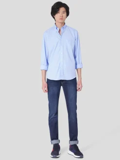 Camisa regular fit com bolso