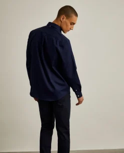 Camisa regular fit de algodão