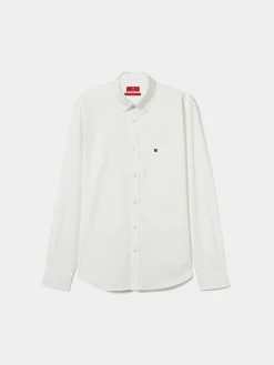 Camisa regular fit de algodão