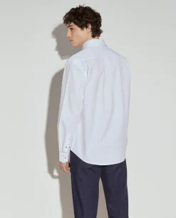 Camisa regular fit de algodão