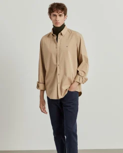 Camisa regular fit de algodão