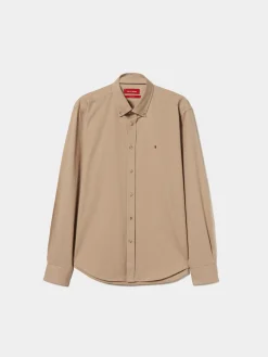 Camisa regular fit de algodão