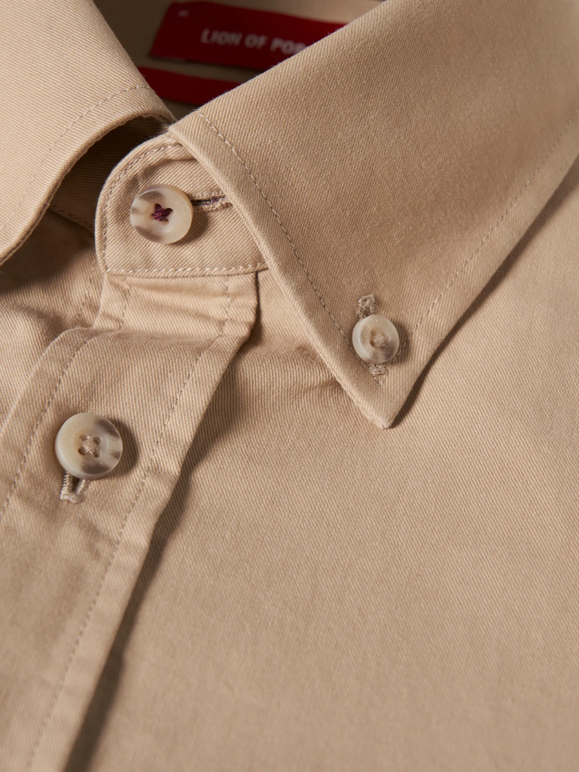 Camisa regular fit de algodão