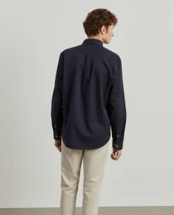 Camisa regular fit de algodão