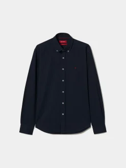 Camisa regular fit de algodão