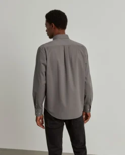 Camisa regular fit de algodão