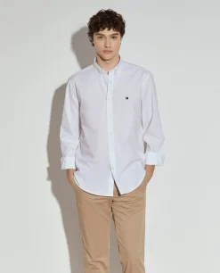 Camisa regular fit de algodão