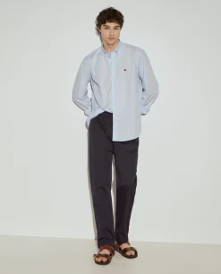 Camisa regular fit de algodão