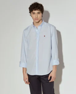 Camisa regular fit de algodão