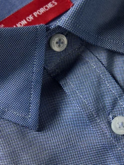 Camisa regular fit em tecido oxford