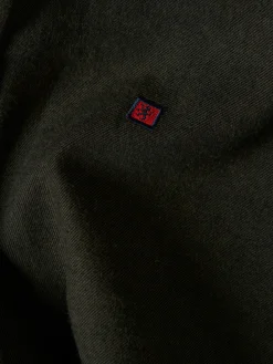 Camisa regular fit flanela