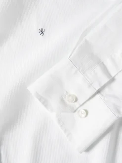 Camisa slim fit de algodão