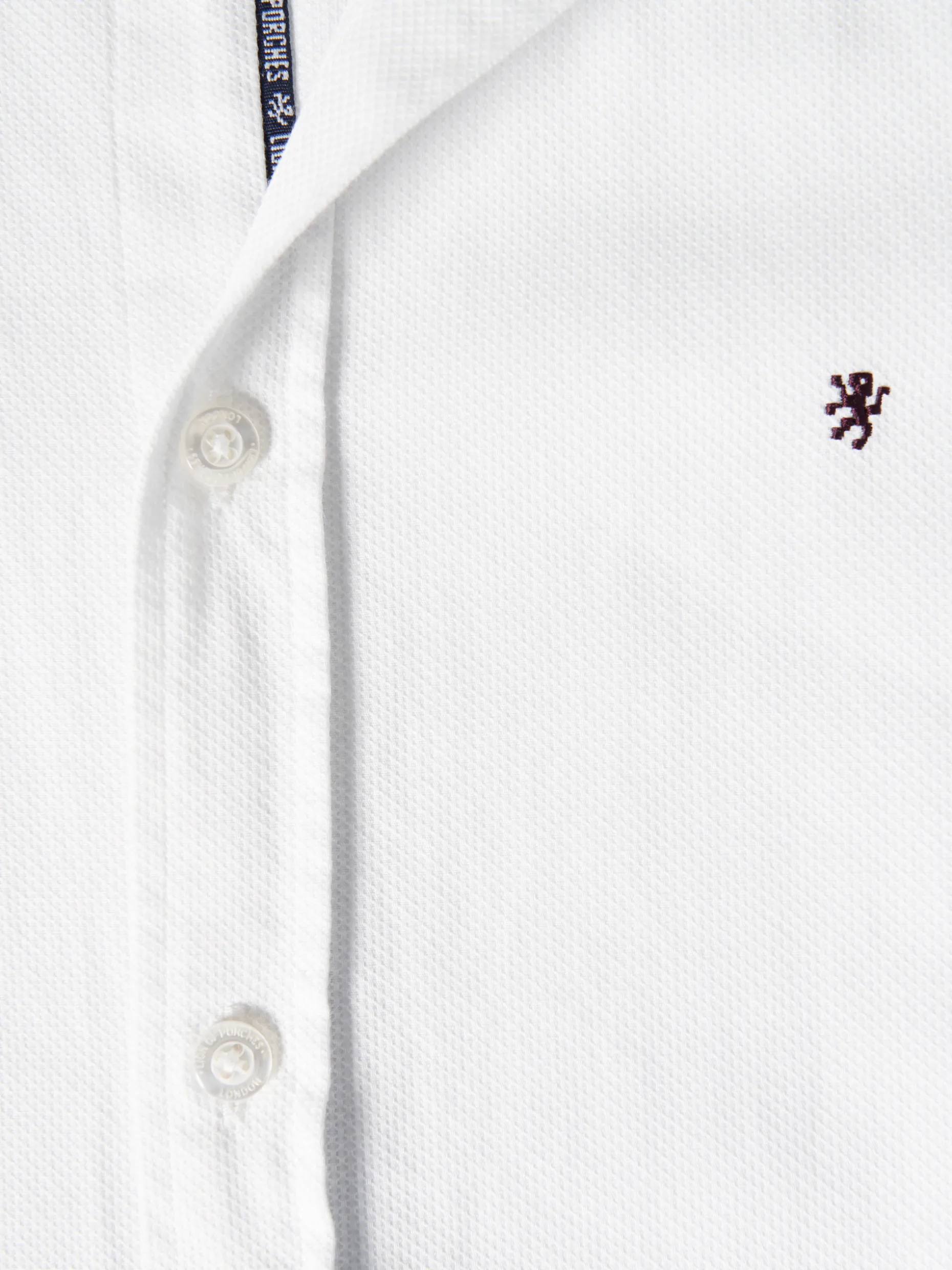 Camisa slim fit de algodão garment dye