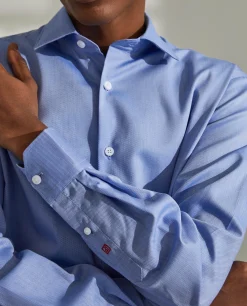 Camisa slim fit de algodão