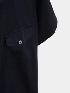 Camisa slim fit de manga curta