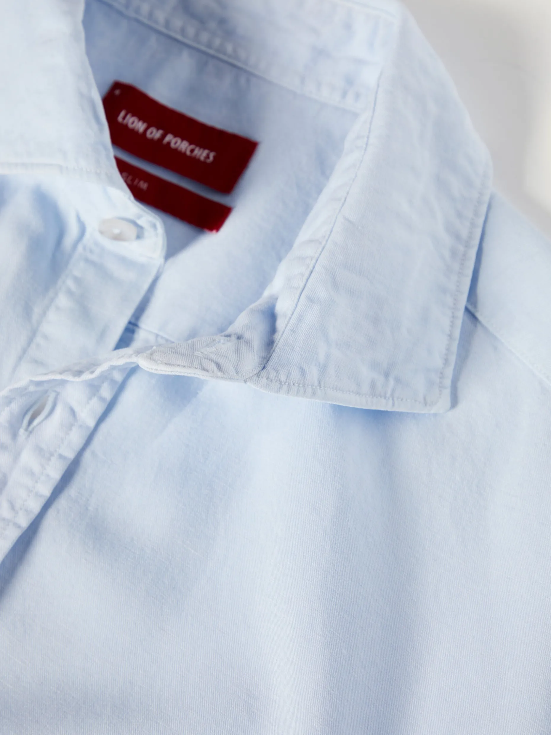 Camisa slim fit de manga curta