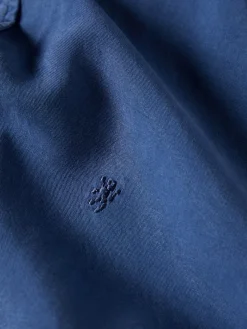 Camisa slim fit de manga curta