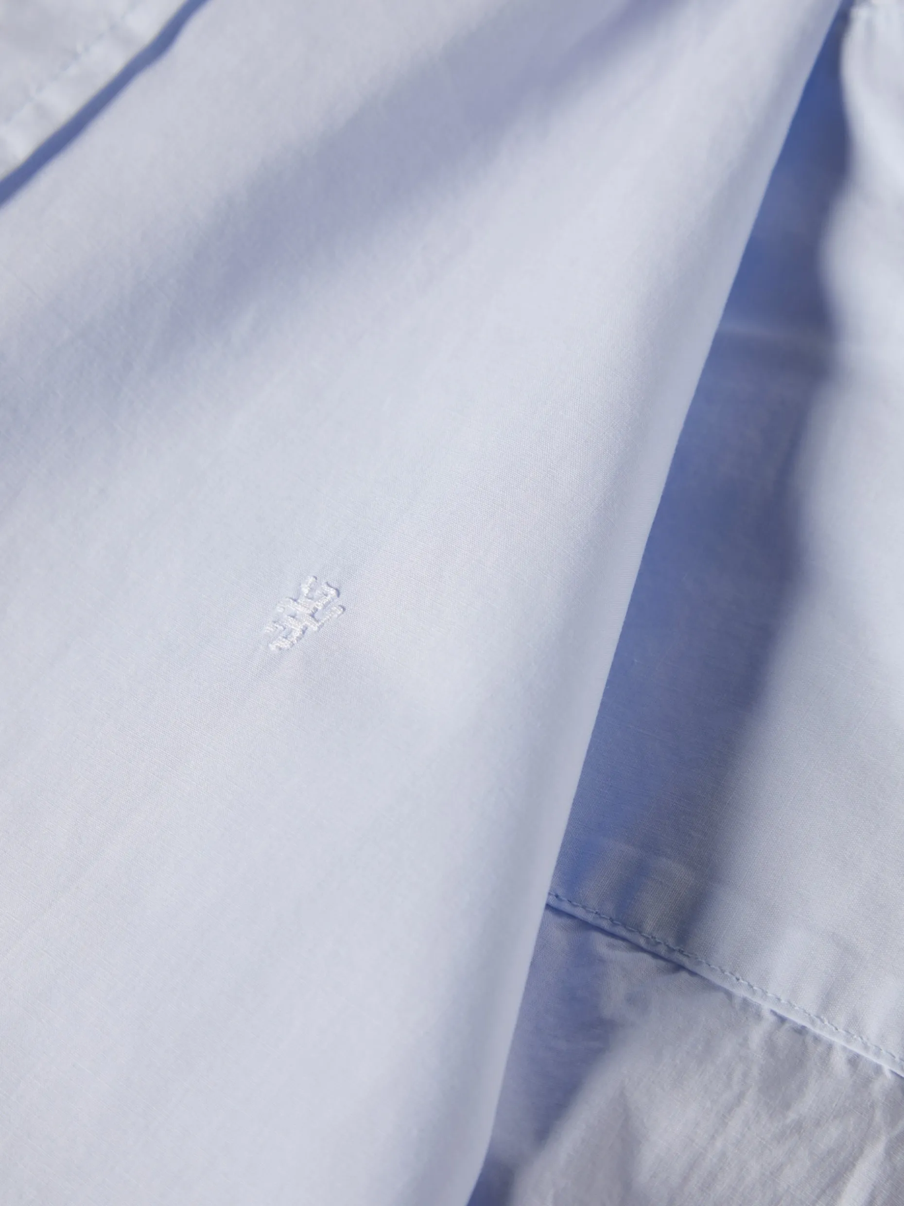 Camisa slim fit de manga curta