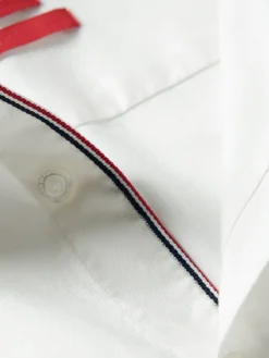 Camisa slim fit em tecido oxford