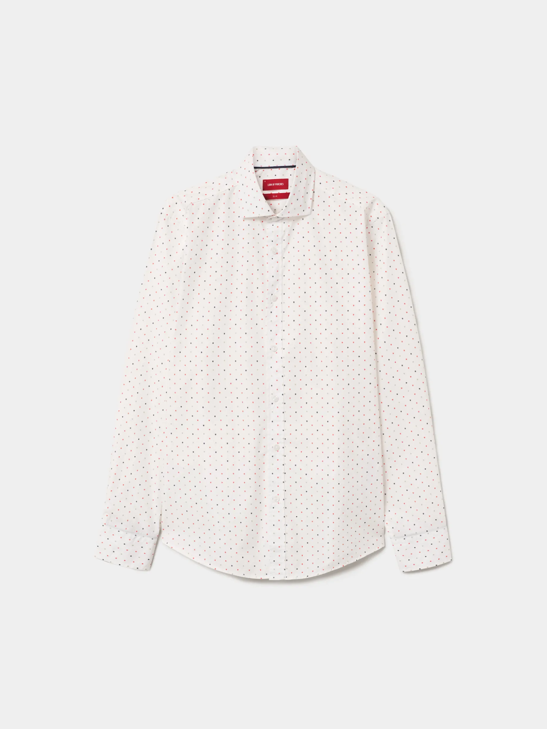 Camisa slim fit padrão leões