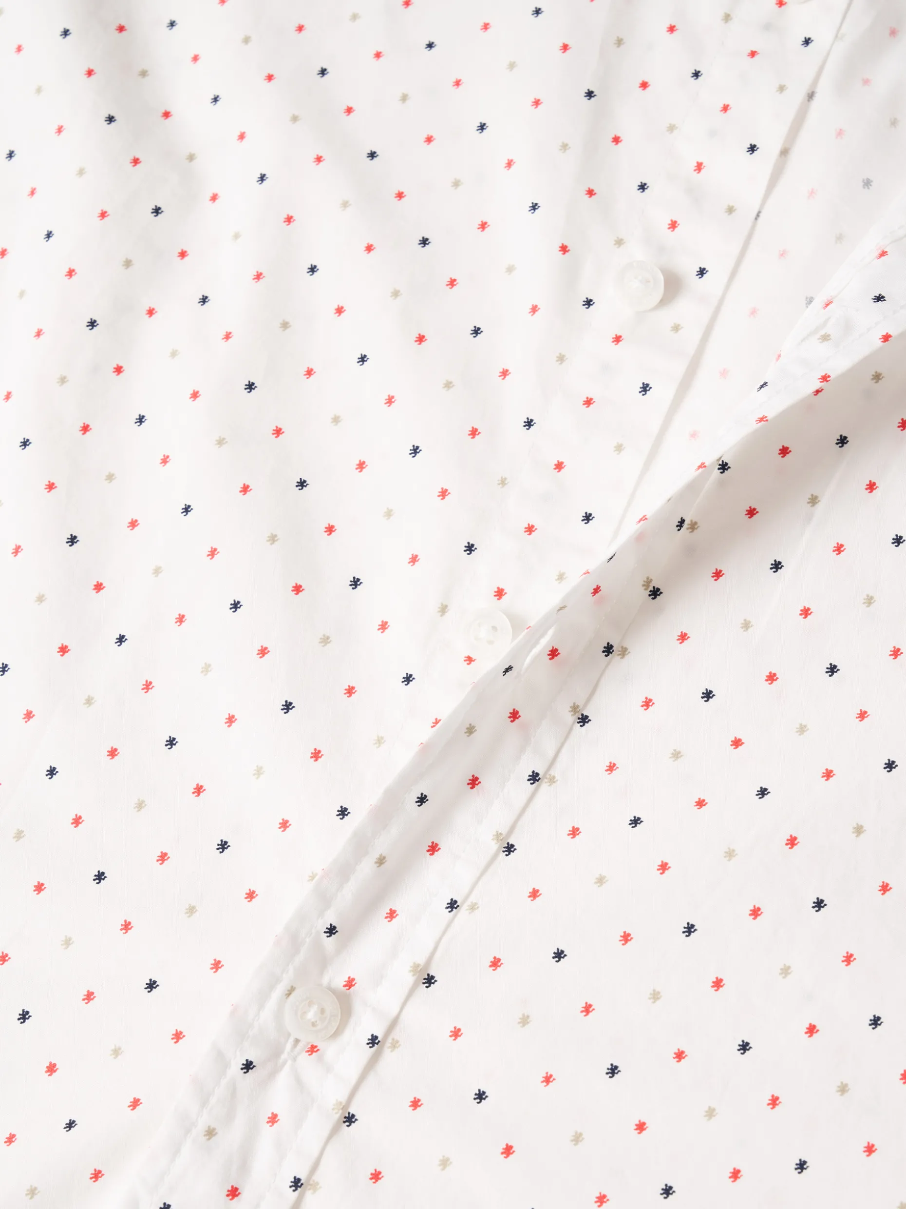 Camisa slim fit padrão leões