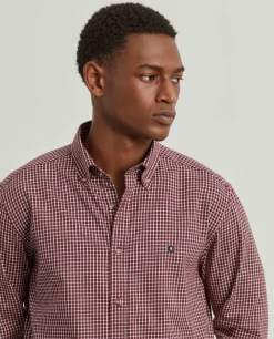 Camisa slim fit quadrados