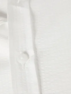 Camisa slim fit seersucker