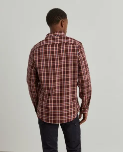 Camisa slim fit xadrez