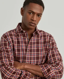 Camisa slim fit xadrez