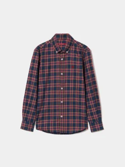 Camisa xadrez manga comprida